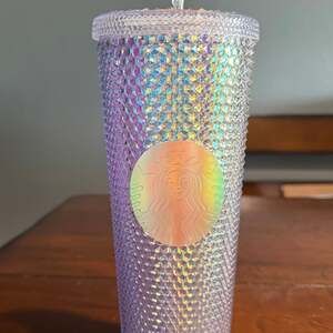 Starbucks 2018 OG Unicorn Iridescent Rainbow Studded Venti Tumbler 24oz